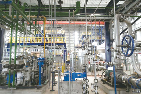 清華核能院國家重大專項高溫氣冷堆示范電站——主氦風機試驗回路項目 該項目是我公司制造、安裝總承包項目，現已安裝完畢，氦檢密封試驗一次成功