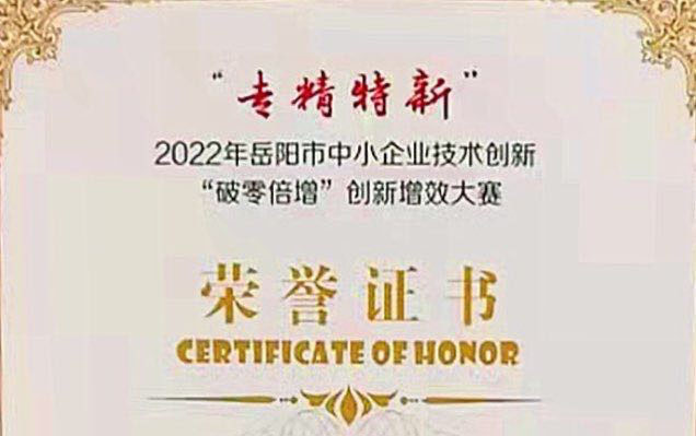 專精特新優勝獎